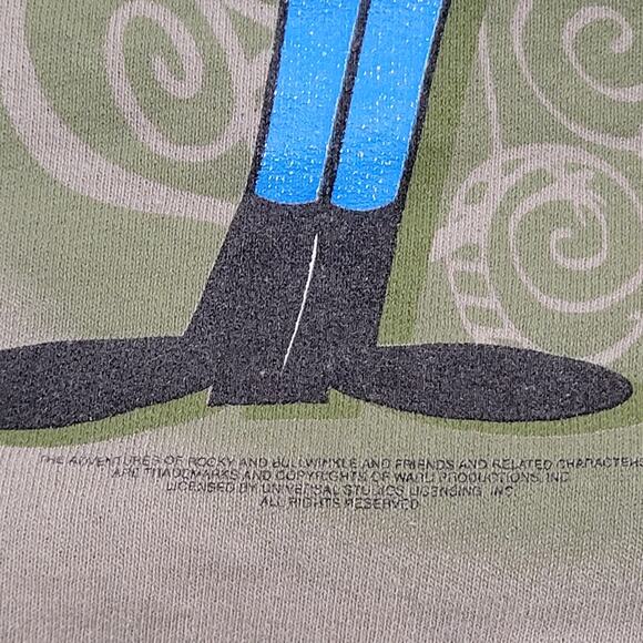 Vintage Dudley Do-Right Sweatshirt Womens Large 23x23 Boxy - Picture 13 of 16